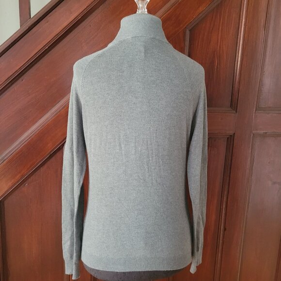 Elliott Lauren Womens XS Grey Turtleneck Pullover Sweater - Picture 2 of 6